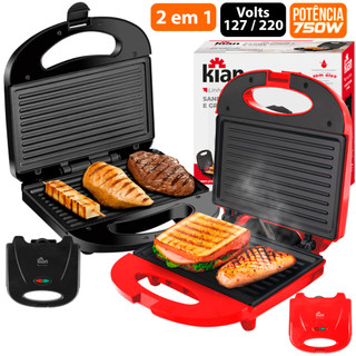 sanduicheira red em Promoção na Shopee Brasil 2026