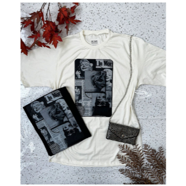 Max T-Shirt Blusão Camiseta Feminina Oversized MM BOUTIQUE Max T-Shirt Blusão Camiseta Feminina Oversized MM BOUTIQUE
