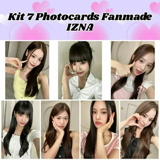 Kit 7 Photocards Fanmade IZNA