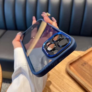 Lente De Luxo Leve Com Tudo Incluído Capa De Telefone À Prova De Queda iPhone 11 /12 13 14 15 Pro Max