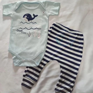 Kit Body e Mijão 100% algodão