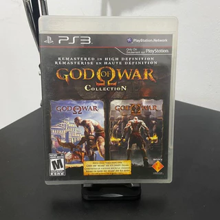 God of War Collection + Manual PS3 ORIGINAL - Jogos PS3 ORIGINAIS
