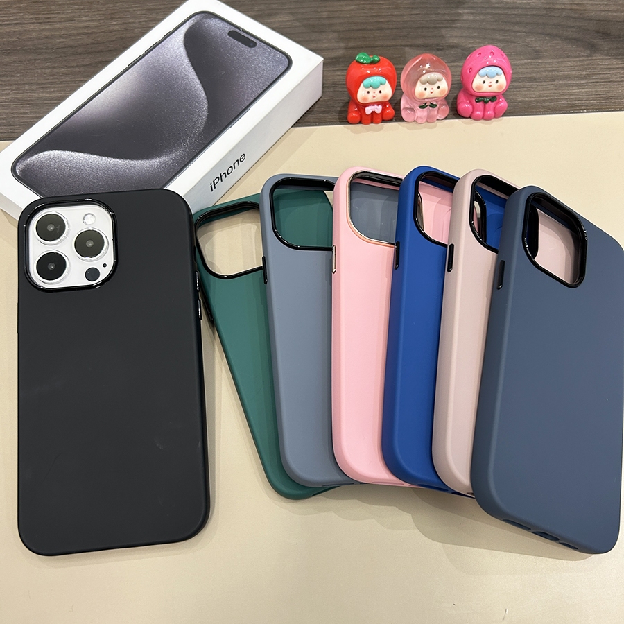 Velvet Premium Soft Silicone para iPhone 14 14 Plus 14 Pro 14 Pro Max Luxo leve para negócios Sênior Estojo de proteção