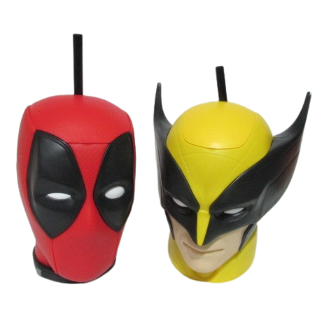 Copo Deadpool e Wolverine Marvel Cinemark | Shopee Brasil