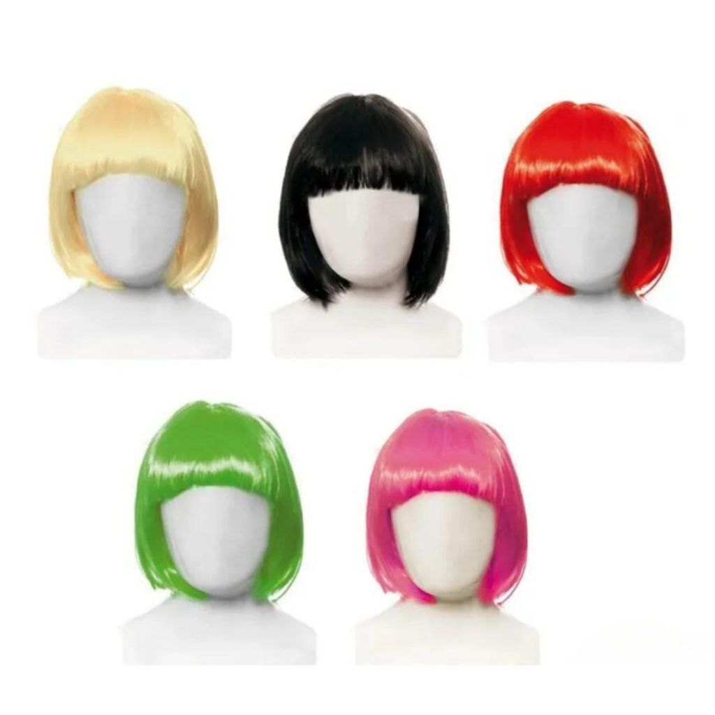Peruca Curta Sintético Festa Carnaval Fantasias Cosplay Eventos