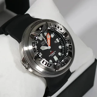 Relógio De Mergulho Masculino Citizen Ecozilla BJ8050-08E Apronta Entrega Aço Inoxidável