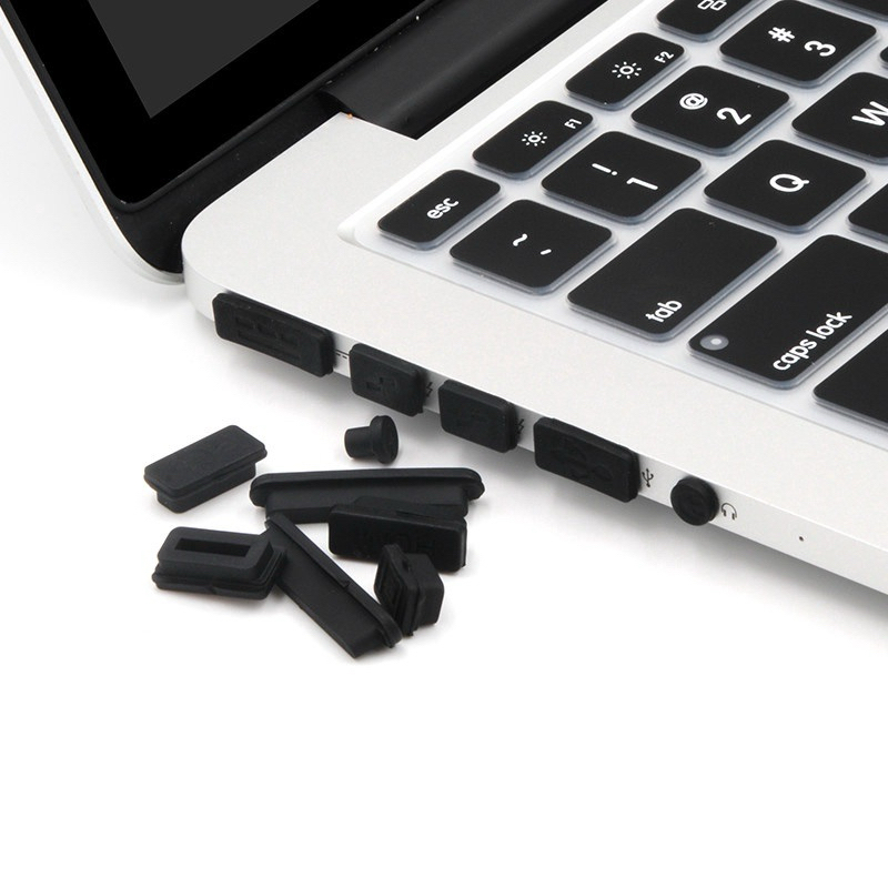 Proteção Notebook Silicone Anti Poeira Prova d' agua Tampa Plug Laptop ...