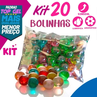 Kit sex shop 20 Bolinhas  sexy Produtos Lubrificantes sexual eróticos íntimo casal em Oferta na Shopee