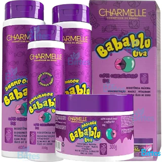 Kit Babablu Uva Cheirinho De Uva Charmele Hidronutrição