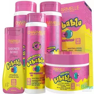 Kit Babablu Tutti Frutti Com Sabonete Íntimo Charmelle