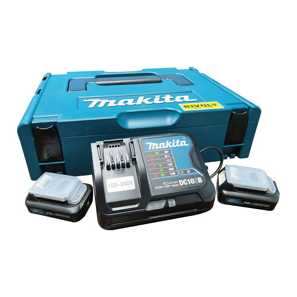 Kit Recarga MAKPAC - 197656-9- Makita- BIVOLT