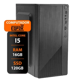 Computador Intel I5 Ssd 120gb 16gb Memória Ram