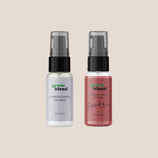 Kit de Lubrificantes - Canábico e Canábico com Jambu - Green Blend - Vegano - Cruelty Free - CBD