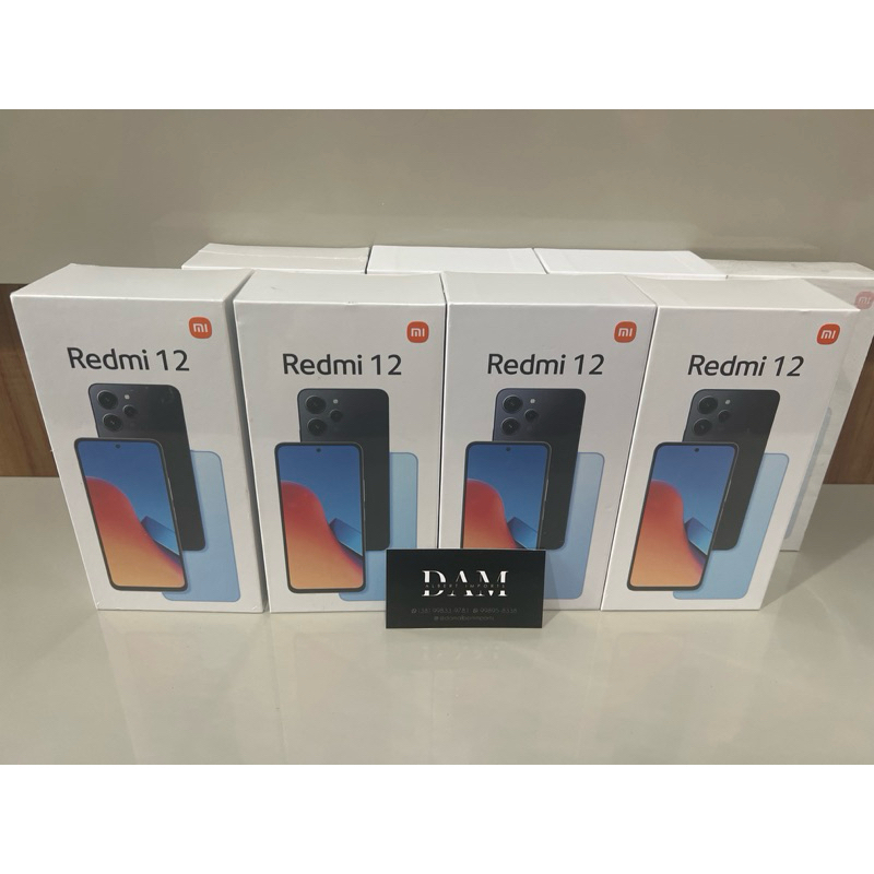 Celular Redmi 12 4/128 8/128 8/256gb original envio imediato