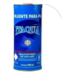Thinner Pu Diluente Poliuretano Poliester Itaqua 900ml