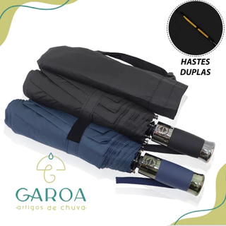 Guarda Chuva Abre e Fecha Automático Unisex Sombrinha Resistente Contra Vento Cabe na Bolsa Original