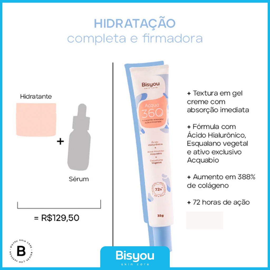 Kit Skin Care Preenchedor Facial e Labial 30g + Hidratante Kit Skin Care Preenchedor Facial e Labial 30g + Hidratante