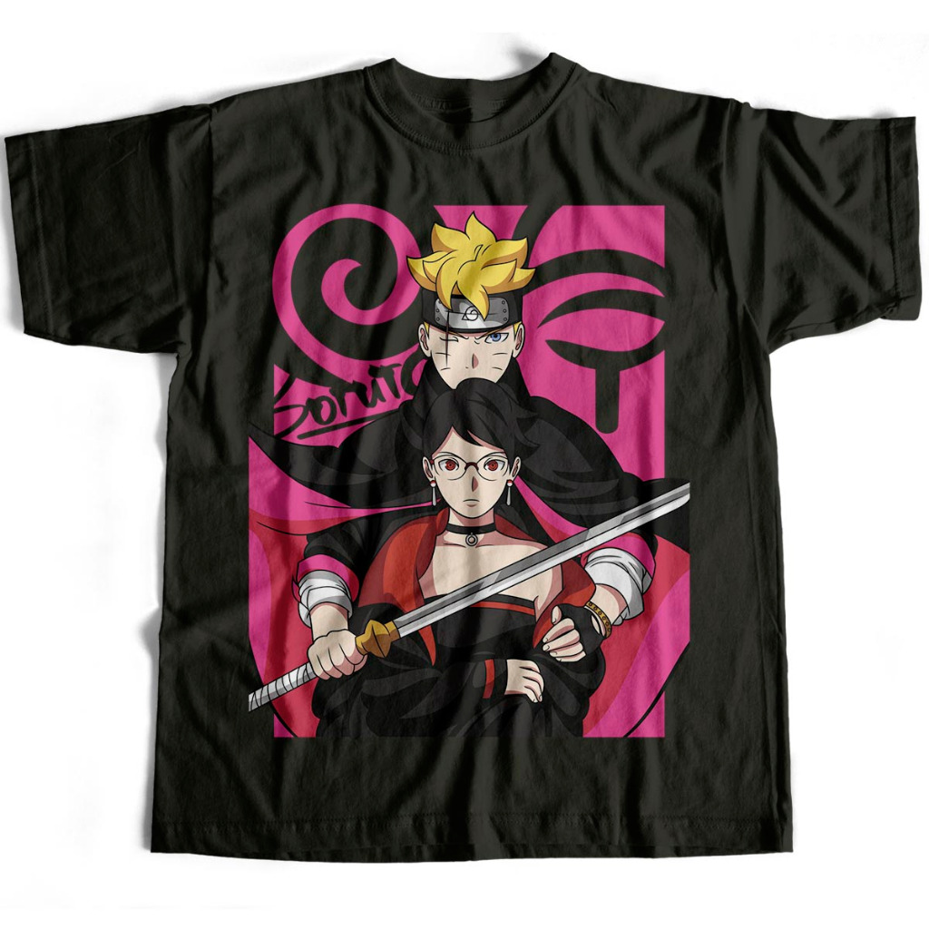 Maglietta Ufficiale Boruto Per Uomo – "Father & Son", Bianca, Taglia 3XL, Licenza Ufficiale, Naruto E Konoha