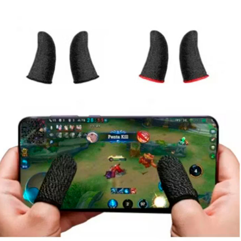 1 Par Luva De Dedo Gamer Call Of Duty Pubg Free Fire Fortnite