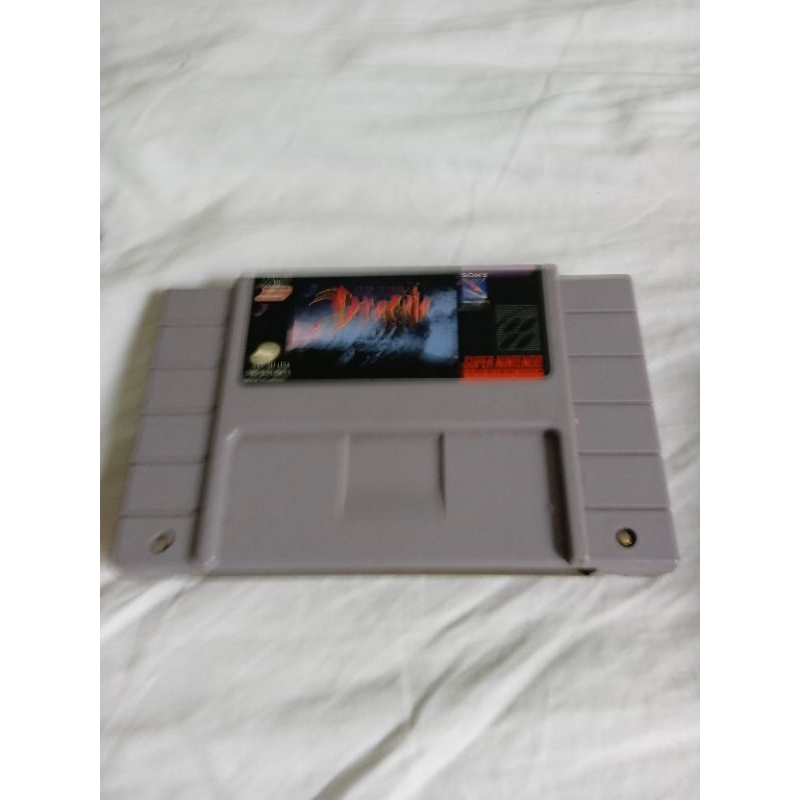 Dracula Bram Stocker Cartucho Super Nintendo