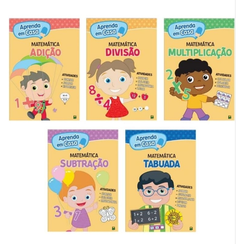 Kit Aprenda em Casa Matemática Básica: Todolivro atividades ...