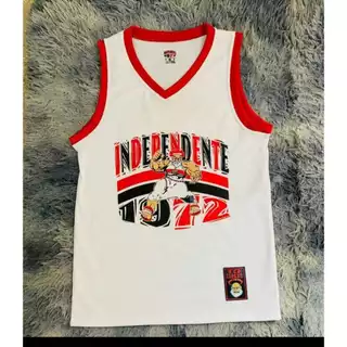 Regata Cavada Branca Independente Camisa Camiseta São Paulo Torcida Paulista - Pronta entrega