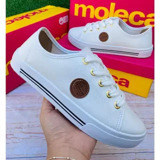 Tênis Sapato Casual Moleca Feminino Conforto Moda Conforto Estilo Botão em Oferta na Shopee