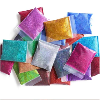 Glitter Flocado Rosa Peixes, cor brilhante, para RESINA, Unhas e Artesanato – 10 grs - GlitterMania