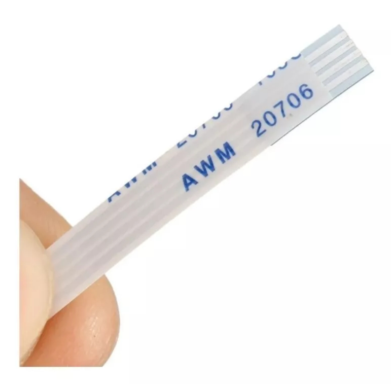 Cabo Flat 4 Vias Normal 5mm Largura 25cm Comprimento | Shopee Brasil