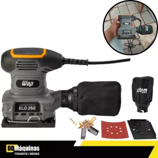 Lixadeira Orbital Elo 250 110 volts-Wap em Oferta na Shopee