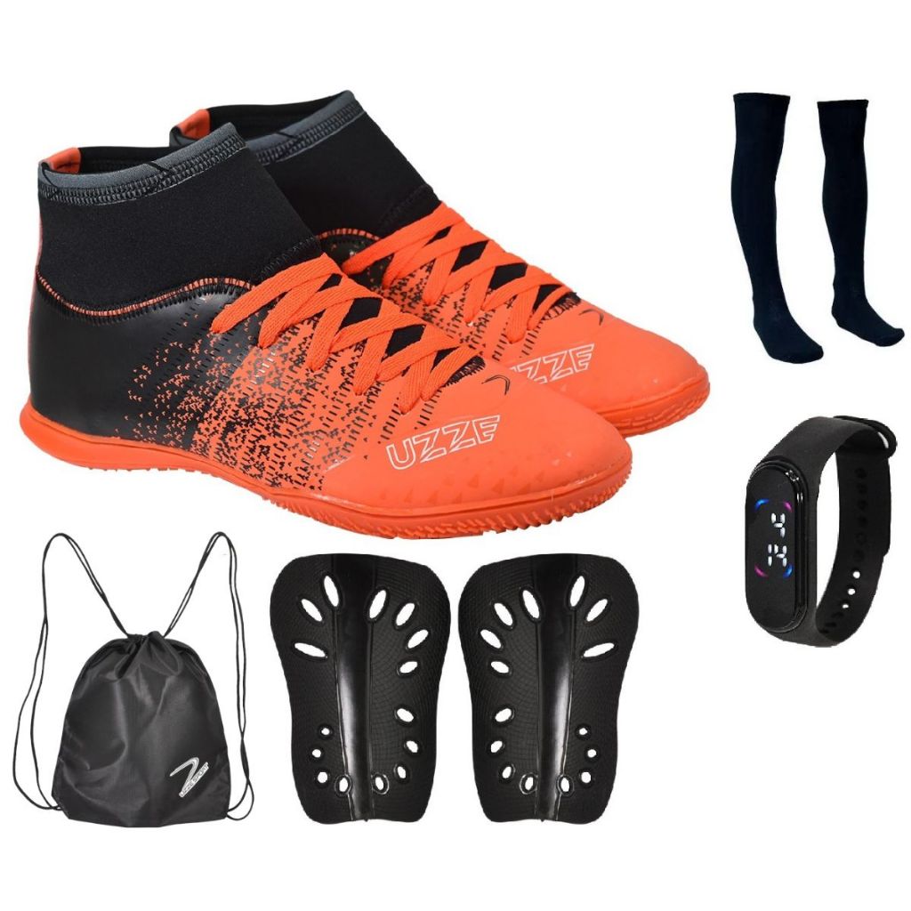 Chuteira Futsal Salão Quadra Botinha Adulto Infantil Bota Cano