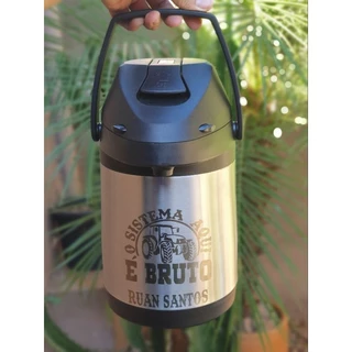 Garrafa Inox Térmica 2,5L Personalizada
