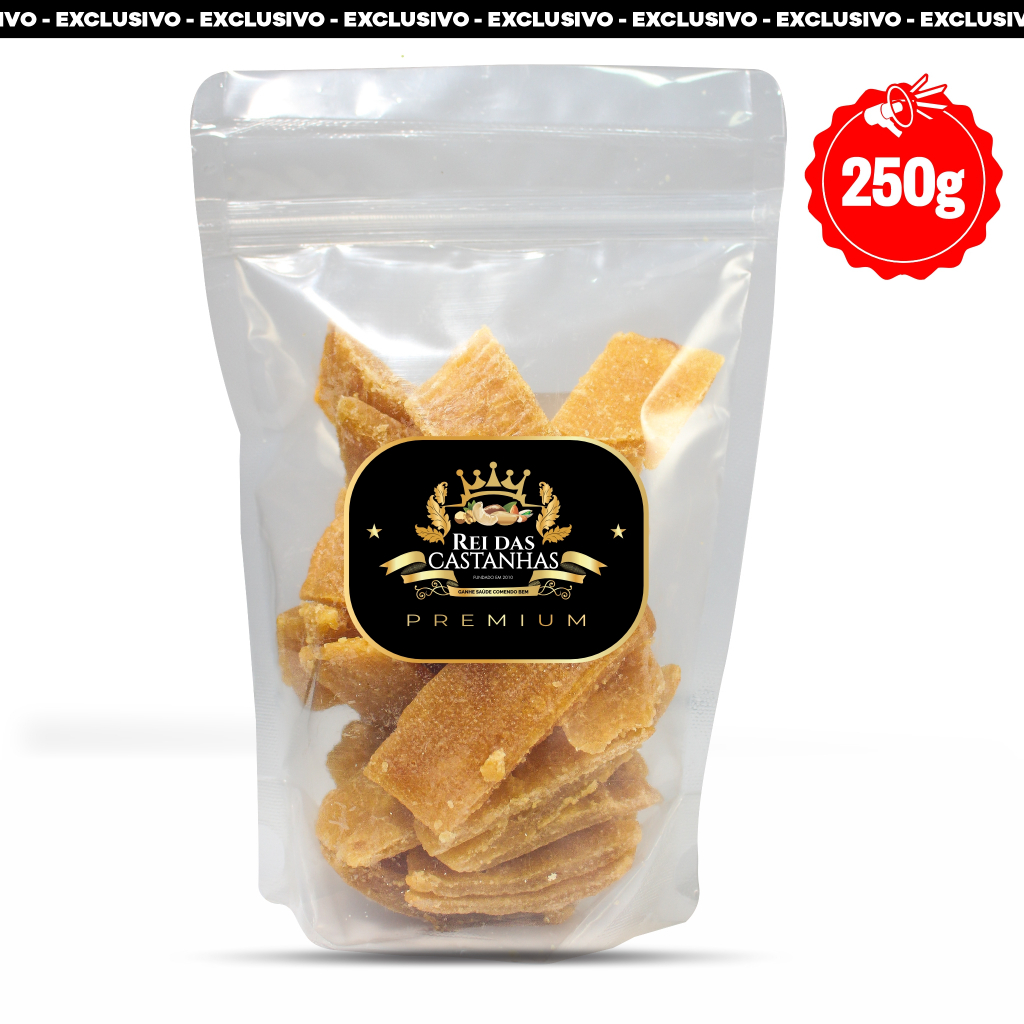 Cupuaçu Desidratado 100% Puro Premium 250g [LANÇAMENTO] - Rei das Castanhas