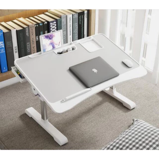 Mesa Para Notebook Dobrável Regulável Com Gaveta Multifuncional com Altura Ajustável