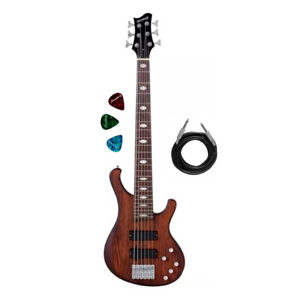 Contra Baixo Strinberg Sab66 Dw 6 Cordas | Shopee Brasil