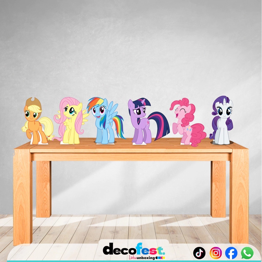 6 Display de Mesa em Ps- My Little Pony | Shopee Brasil
