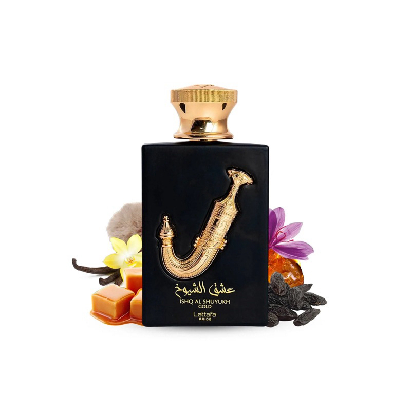 Perfume Árabe Ishq Al Shuyukh Gold By Lattafa EDP 100ml | Shopee
