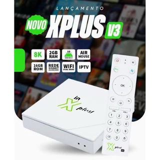 smartbox com controle remoto x original plus v3 pronta entrega