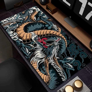 MousePad Gamer Ante Derrapante Dragão Grande 90x40 70x30 Personalizado PROMOÇÃO ENVIO IMEDIATO