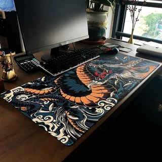 MousePad Dragão Grande 90x40 70x30 Personalizado de alta Qualidade Ante Derrapante ENVIO IMEDIATO