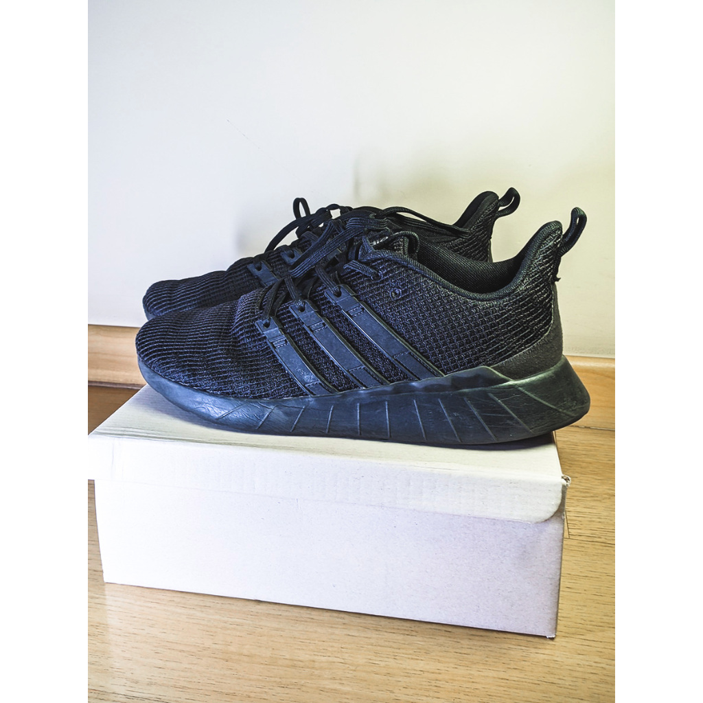 Tênis Adidas Questar Flow - Tam. 41 - Preto All Black - Masculino Adulto