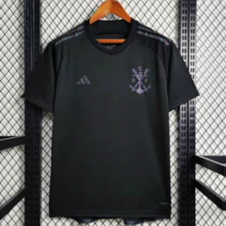 Camiseta de Time do Flamengo Limitada Preta Refletiva Masculina | Dry Fit - OFERTA!
