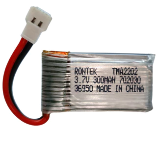 Bateria P/ Drone Helicópteros Modelismo E Avião 300mah 3.7v