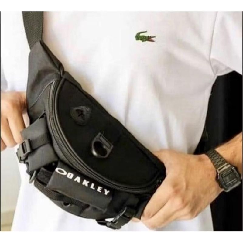 Pochete Lacoste camuflada Bag unissex