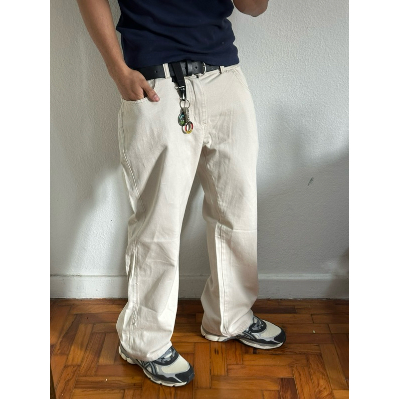 Calça Jeans Masculina BAGGY (balão) wave 90s Y2K | Shopee Brasil