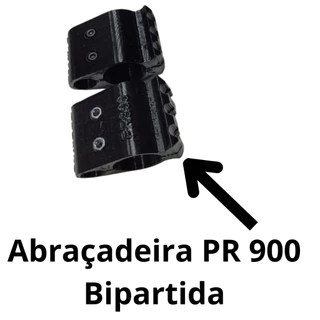 Abraçadeira PR900 Com Trilho Bipartida