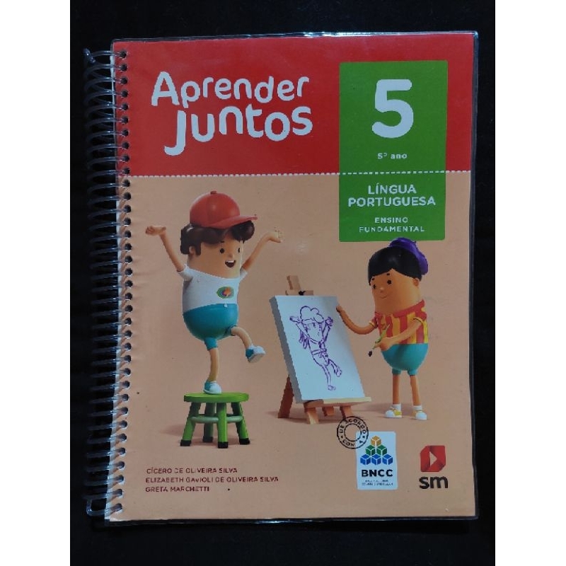 LIVRO língua português 5 ano aprender juntos. | Shopee Brasil