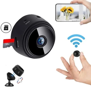 mini câmera de segurança wifi 1080 p hd sem fio recarregável movimento noturno em Oferta na Shopee