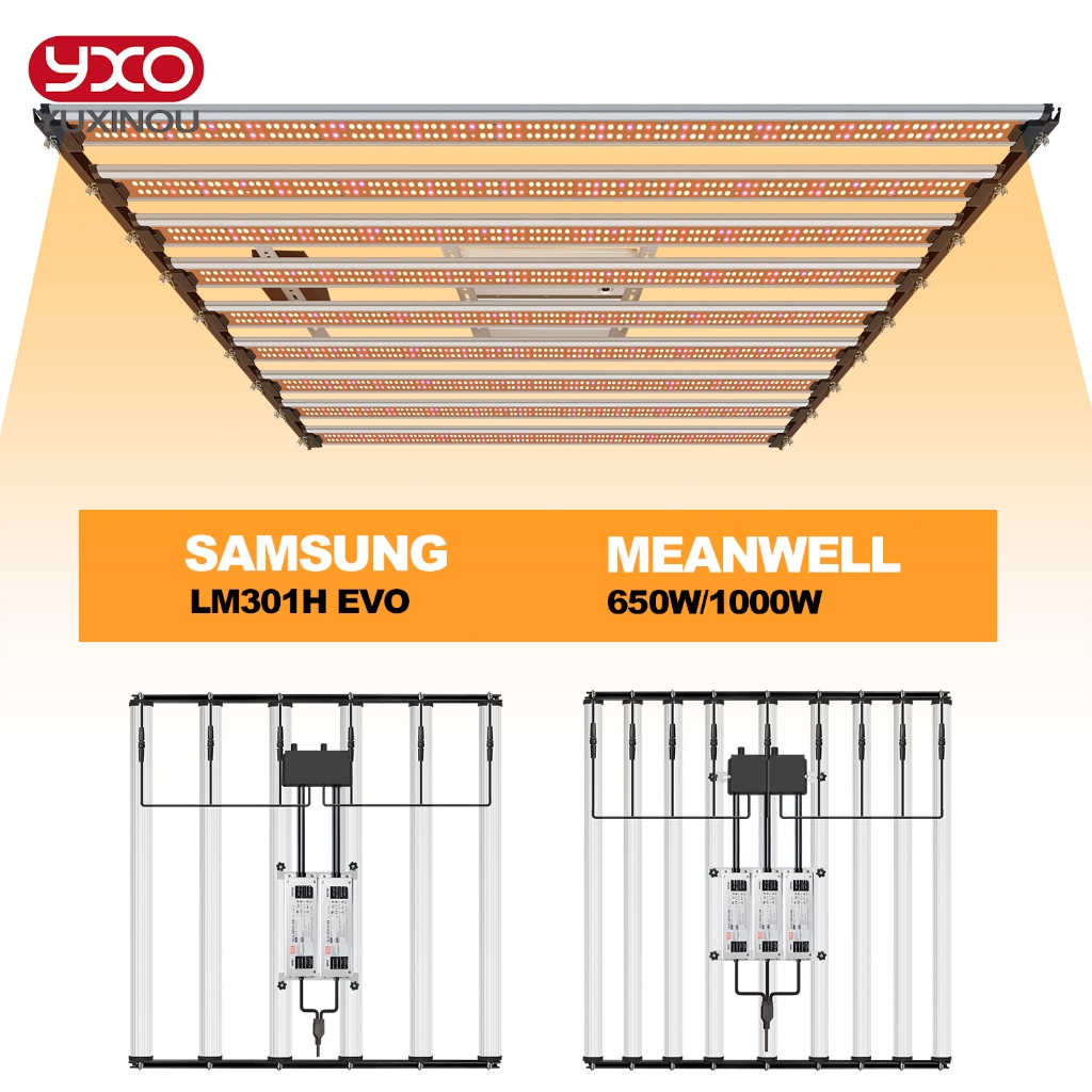 Grow light 650W1000W Meanwell driver SamsungLM301H EVO Completa ...