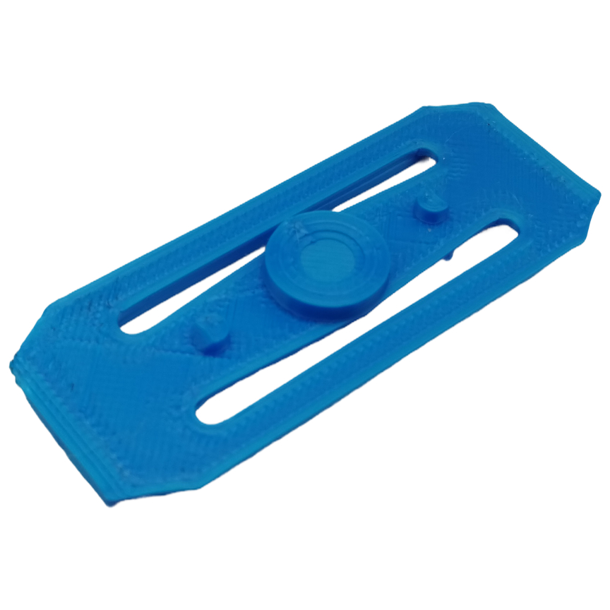 Hot Wheels X5 Blu - Connettori Per Pista, Clip Di Collegamento E Ricambi